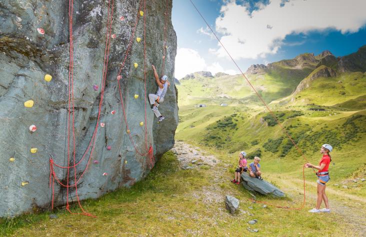 Klettergarten auf der Schlossalm