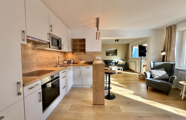 Blick in Richtung Wohnzimmer