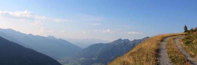 Blick vom Patschgstuhl Richtung Bad Hofgastein