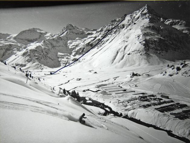 Die geplante Trasse der Schareckbahn.