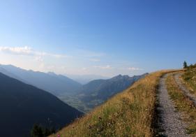 Blick vom Patschgstuhl Richtung Bad Hofgastein
