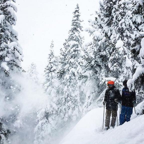Bob og Tue var her også ❄️ @jacque0086 @biede84 #snowdump #offpist #moresnow #graukogel #badgastein