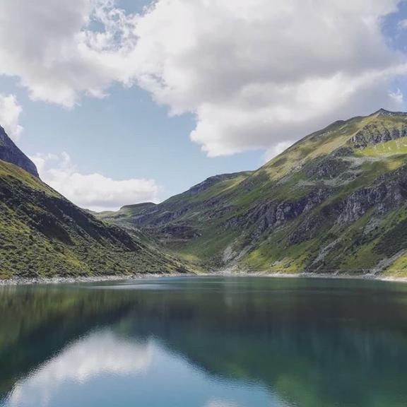 Mountain lake #hiking #bockhartsee #gastein #alps #austria