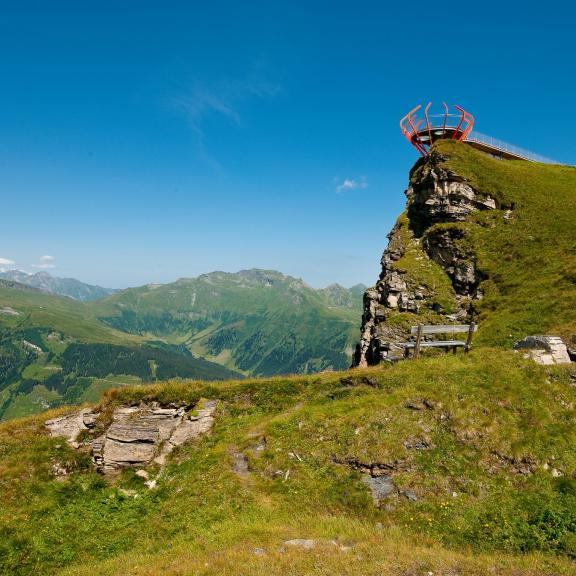 Aussichtsplattform Glocknerblick am Stubnerkogel