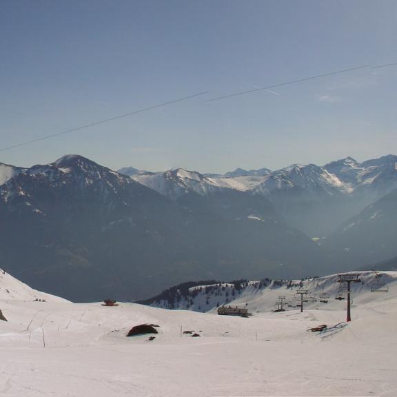 Beste Bedingungen Ende März auf der Schlossalm. 